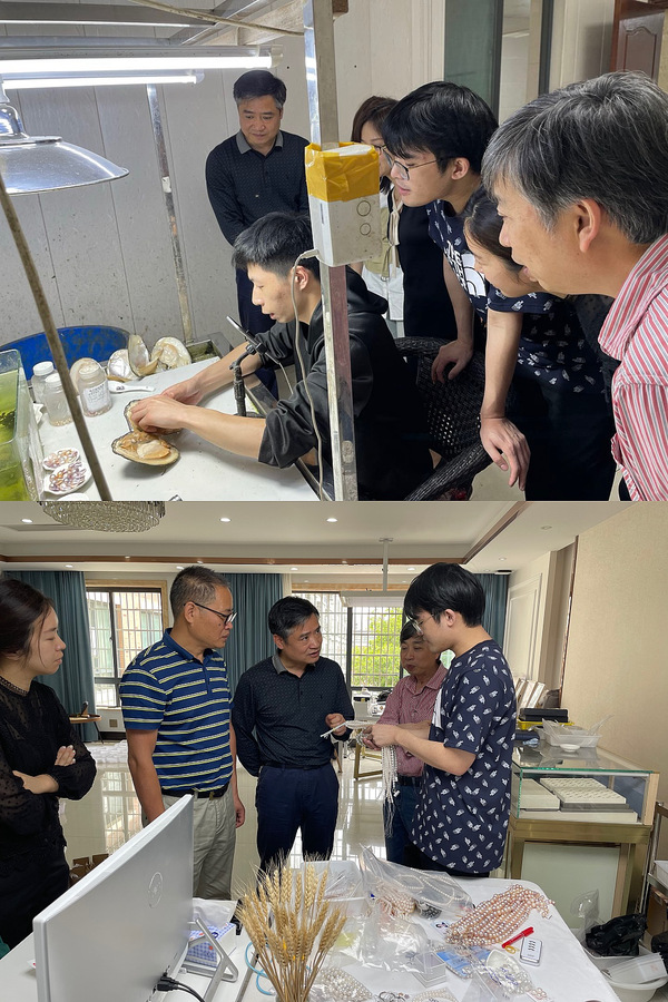 副校长傅元勋宣传部长孔庆红走访用人单位并看望学生
